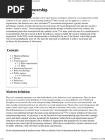 Social Entrepreneurship - Wikipedia, The Free Encyclopedia