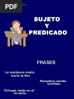 Sujeto y Predicado