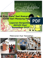 SK Kpg Dato' Seri Kamaruddin Laporan Ihya' Ramadhan 2015