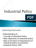 Industrial Policy - New