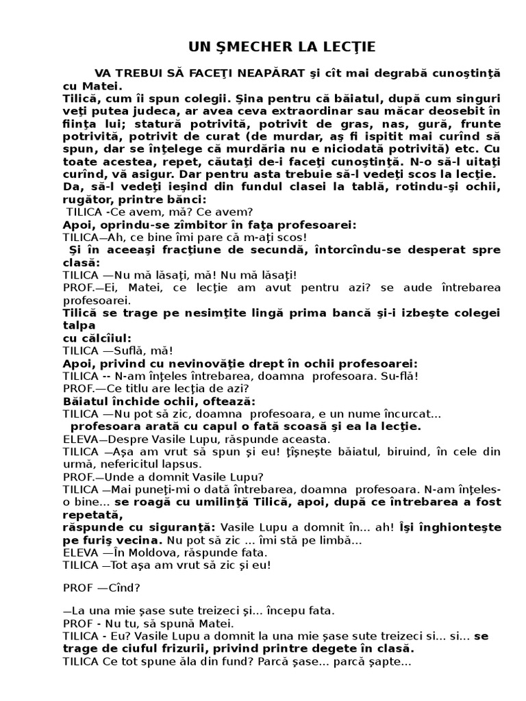 Scenete De Mircea Santimbreanu