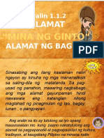 g8 Alamat NG Baguio - Mina NG Ginto