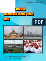 Statistik Daerah Kecamatan Dumai Timur 2015 PDF
