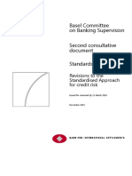 BASEL 3 - Revisions To The Standardised Approach For Credit Risk