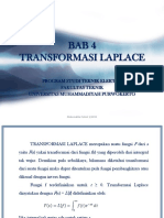 (Matematika Teknik) BAB 3. Transformasi Laplace