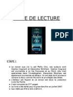 Fiche de Lecture de Mafia Chic Par Salomé