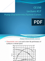 Lecture 17 Pump System Curve