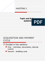 AUA3871 Lecture Slides An CH 11 Acquisition and Payment Cycle