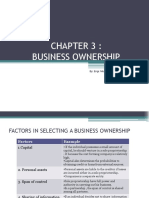 Note Pb201 Entrepreneurship Chapter3