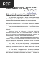 A PRÁTICA PEDAGÓGICA DA ESCOLA INCLUSIVA VISANDO O DESENVOLVIMENTO DO ALUNO DISLÉXICO