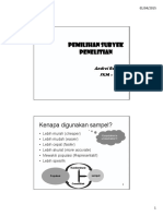 08 - Pemilihan Subyek Penelitian