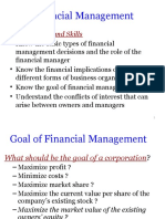 Financial Management: Key Concepts and Skills