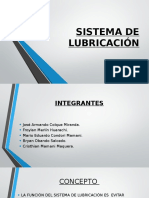 Sistema de Lubricacion y Sistema de Admision y Escape