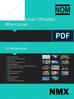 NOM - Normas Oficiales Mexicanas