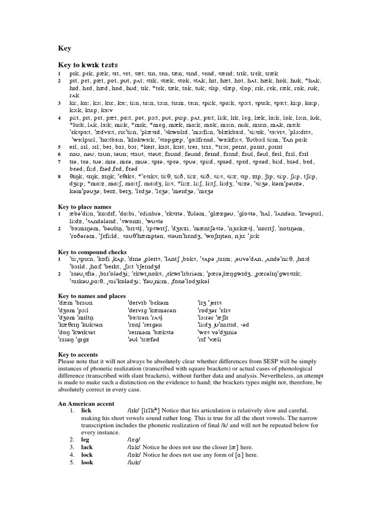 Phonetic Transcription Guide | PDF | Vowel | Human Voice