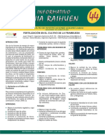 Fertilizacion en El Cultivo de Frambuesa PDF