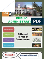 History 03 Public Administration