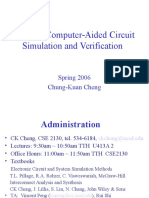 Computer Aided Circuit Simulation and Verification