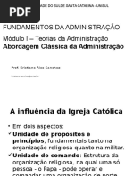 Módulo I – Teorias Da Administração
