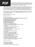 Star Treck - Cronologia Episódios