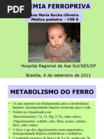 Anemia Ferropriva