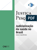 CNJ Pesquisa Judicialização Saúde