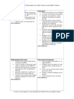 Mathematics Observation Guide Draft