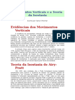 Movimentos Verticais e A Teoria Da Isostasia - UFRGS