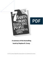 7 Habits of Highly Effective People Summary Covey