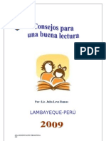 Consideraciones para Una Buena Lectura