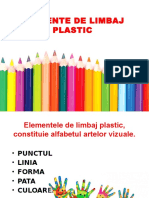 Elemente de Limbaj Plastic Forma