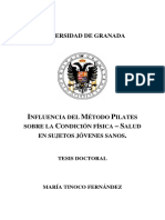 Sesiones Pilates en Tesis Doctoral PDF