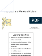 HFD2016 Topic4_Back and VertebralColumnLecture