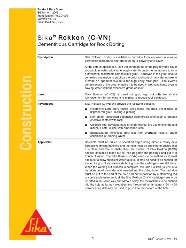 Sika Rokkon (C-VN) PDF | PDF