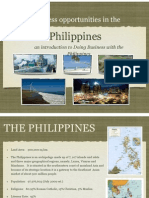 Business Opportunities in the Philippines