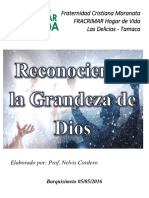 La Grandeza de Dios