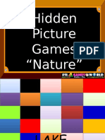 Hidden Picture Games Nature