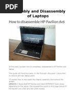 Assembly and Disassembly of Laptops