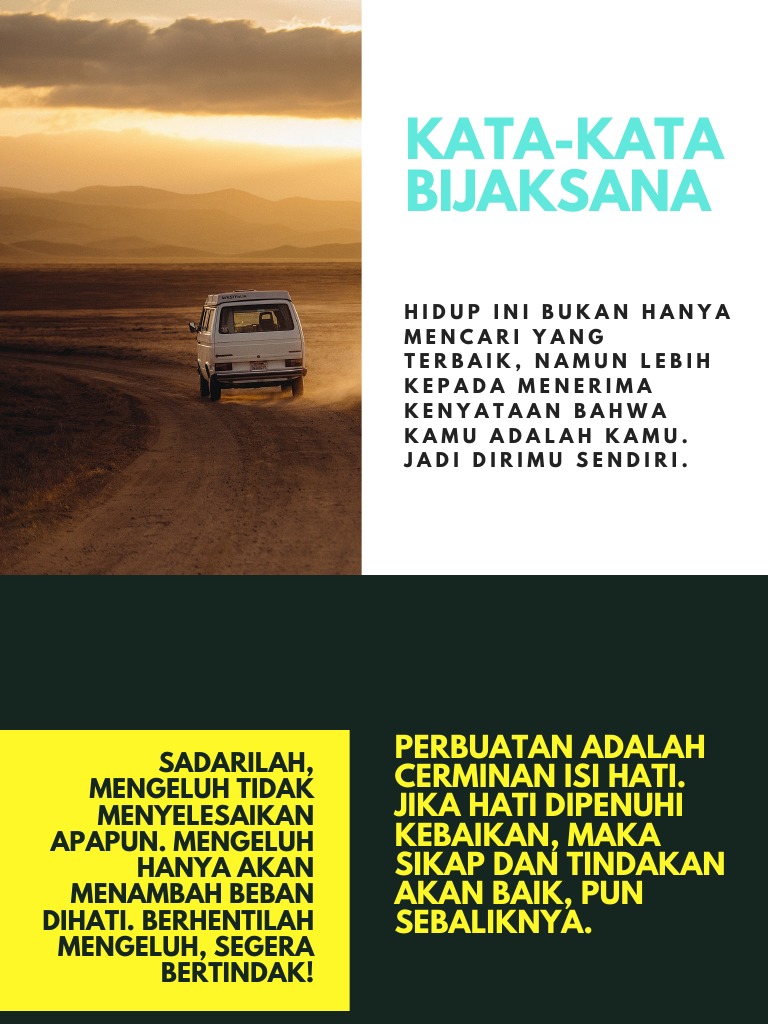 Kata Kata Bijaksana
