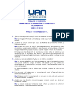 Tarea 1. Concepto Básicos Ciclos Térmicos