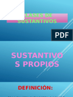 Clases de Sustantivos