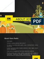 Presentation - XoneFM Profile