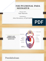 Hipertensi Pulmonal Pada Neonatus