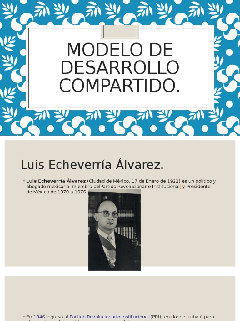Modelo de Desarrollo Compartido. | PDF | Ciencias económicas | Economias