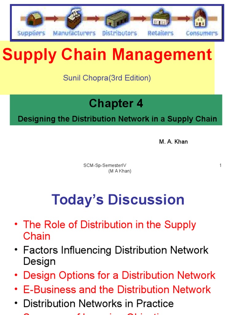 Supply Chain Management Sunil Chopra (3rd Edition) PDF Delivery