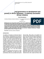 The Impact of Good Governance On Development
