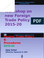Foreign Trade Policy 2015-20