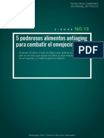 5 Poderosos Alimentos Para Combatir El Anti Envejecimiento