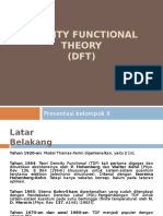 Density Functional Theory (Dft) New