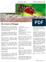 1) Newspaper Article Dengue